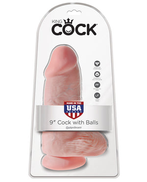King Cock 9 x 9 Inch Chubby