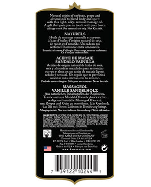 Kama Sutra Naturals Flavored Massage Oil