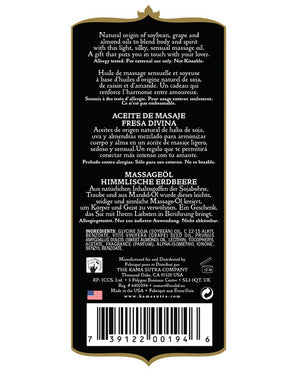 Kama Sutra Naturals Flavored Massage Oil