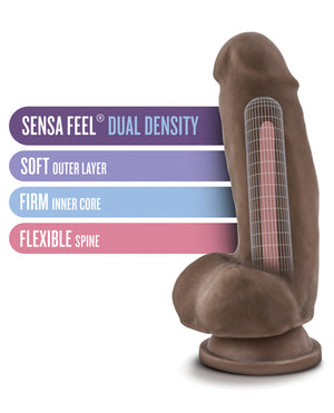 Blush Au Naturel 7 Inch Realistic Girthy Dildo