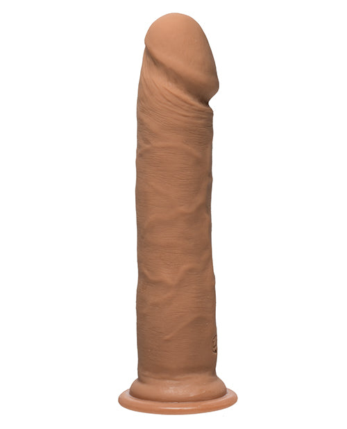 The D 8 Inch Realistic Dildo Light & Tan