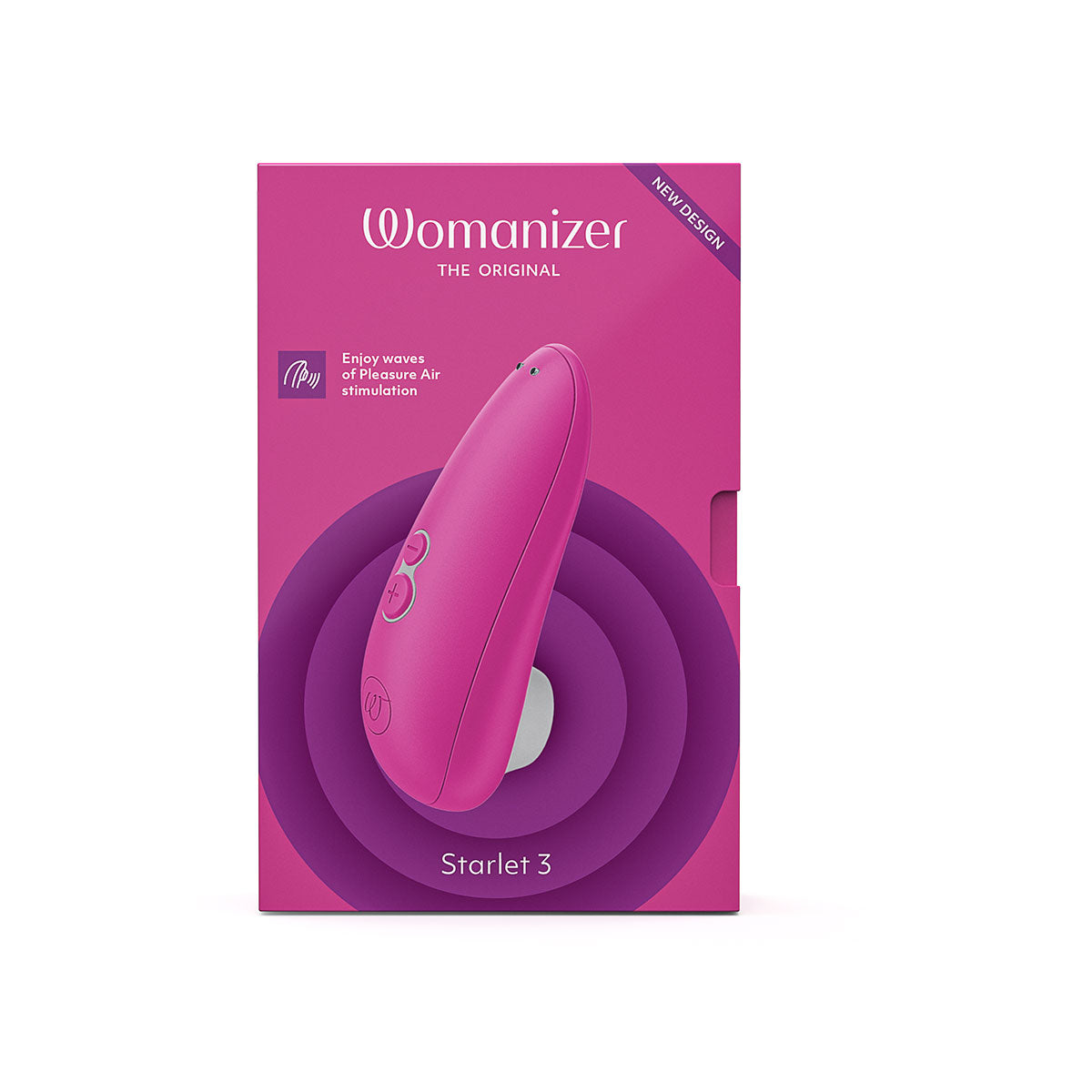 Womanizer Starlet 3 Pink – Mini Clitoral Suction Vibrator with Pleasure Air Technology