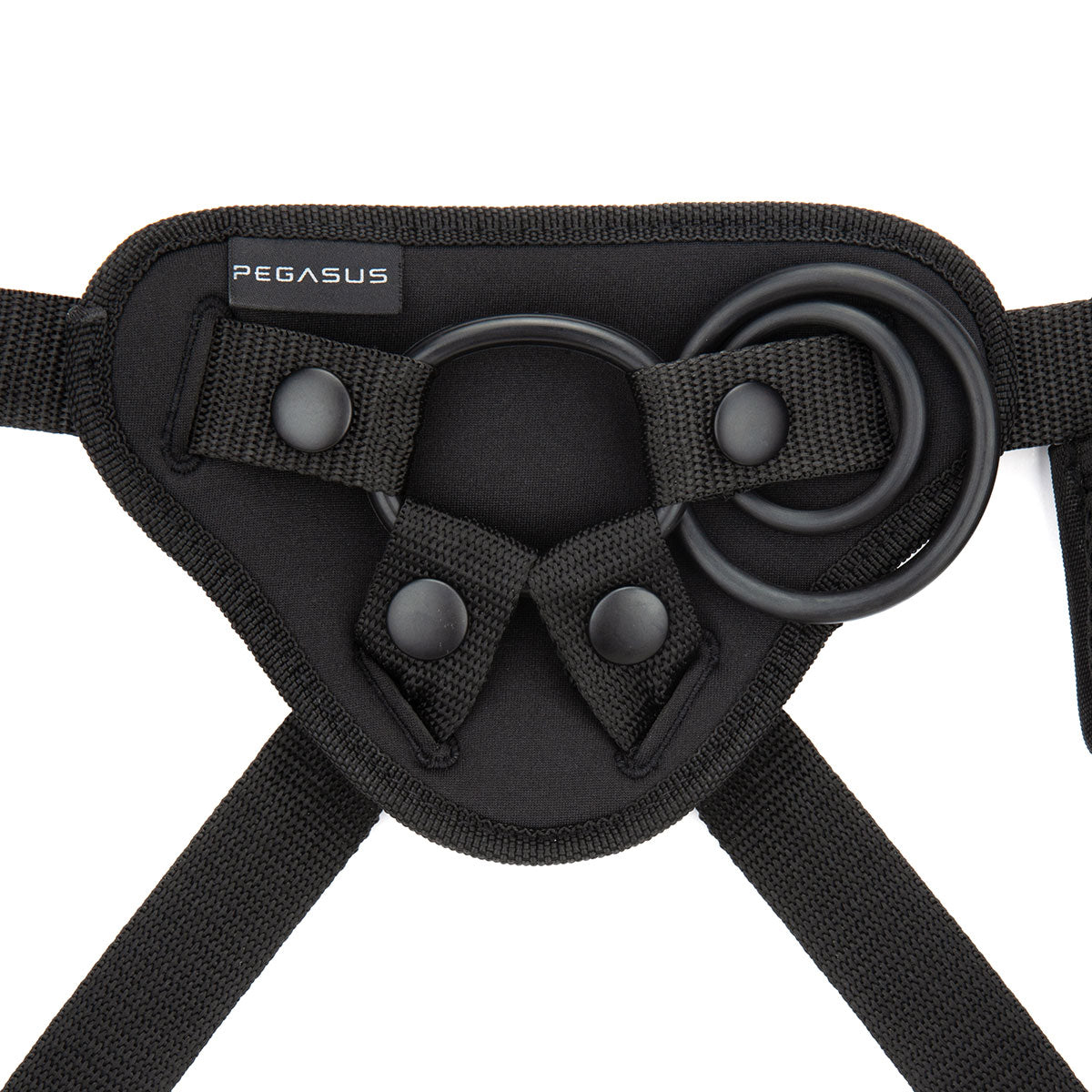 Pegasus 6 Inch Rechargeable Ripple Peg W/adjustable Harness & Remote - Pink