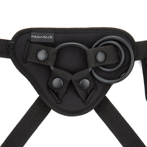 Pegasus 6 Inch Rechargeable Ripple Peg W/adjustable Harness & Remote - Pink