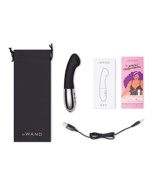 Le Wand Gee G-spot Targeting Rechargeable Vibrator Black, Purple, Pink