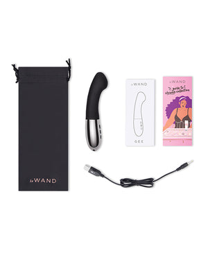 Le Wand Gee G-spot Targeting Rechargeable Vibrator Black, Purple, Pink