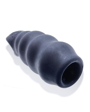 Oxballs Invader 6.5 inch Open-Ended Penis Sheath Black & Clear