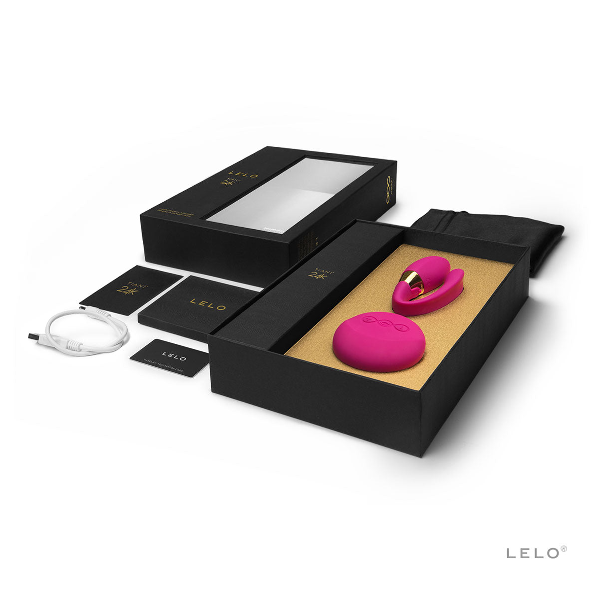 LELO Tiani 24K In Hot Cerise