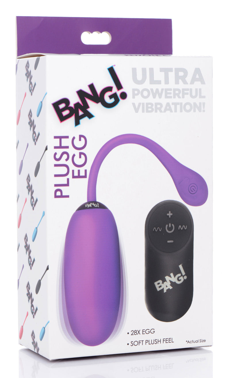 28x Plush Vibrating Egg and Remote