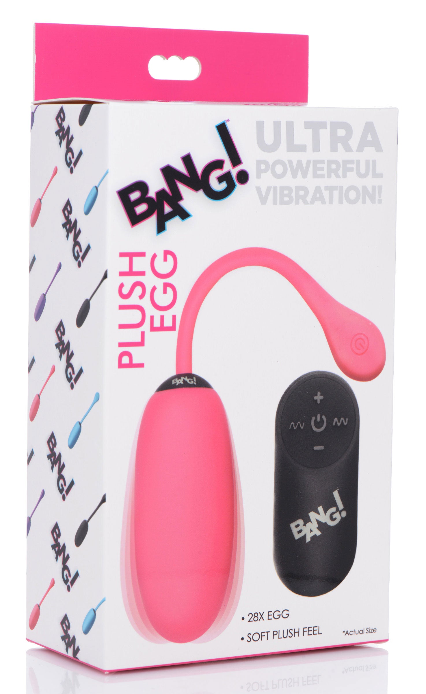 28x Plush Vibrating Egg and Remote
