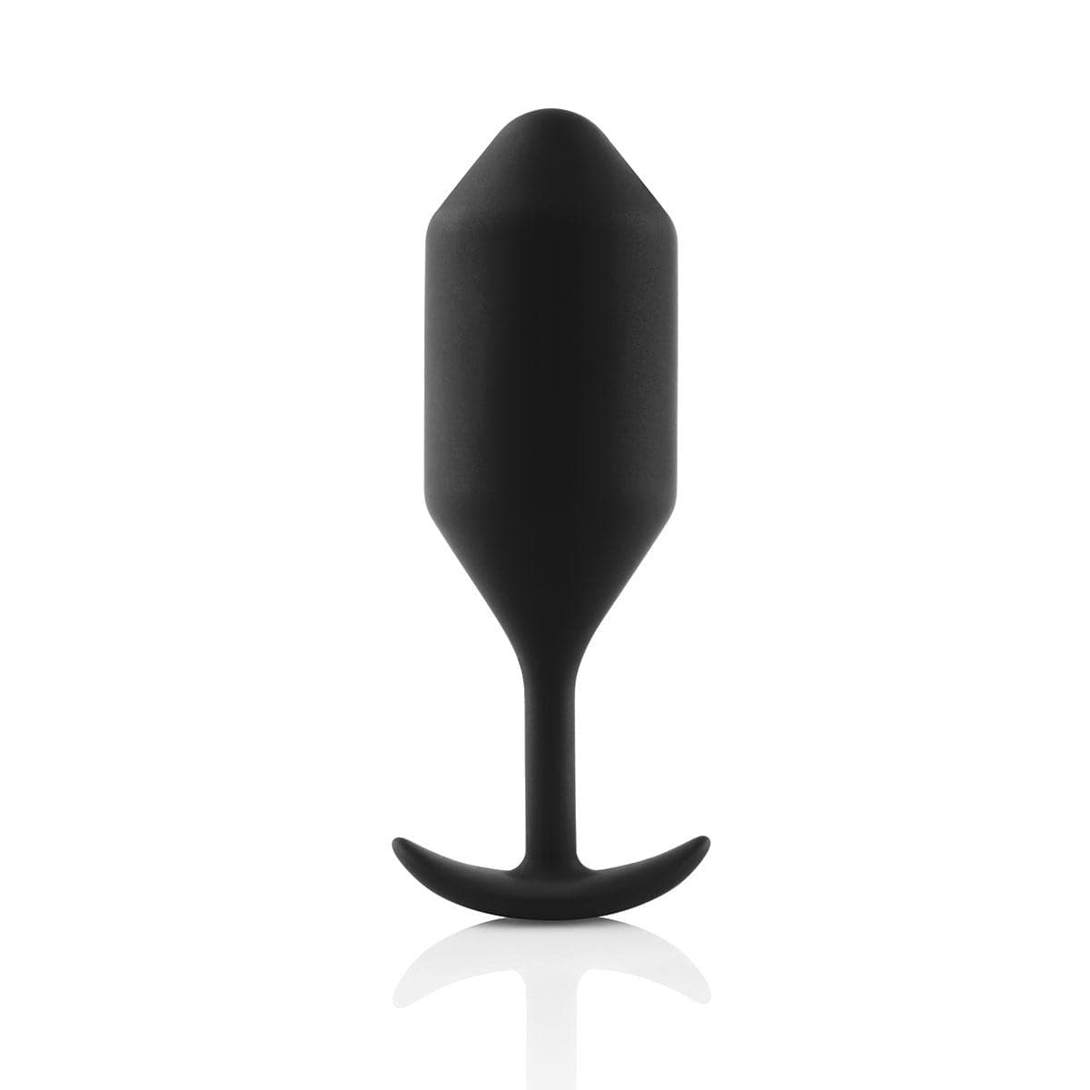 B-vibe Weighted Snug Plug 4 - .257 G Black