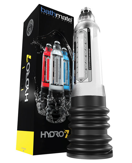 Bathmate HYDRO7 Hydropump Penis Pump Clear Or Blue For 5-7 Inches