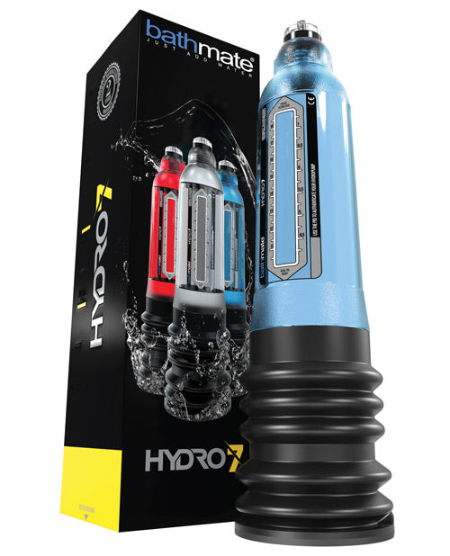 Bathmate HYDRO7 Hydropump Penis Pump Clear Or Blue For 5-7 Inches