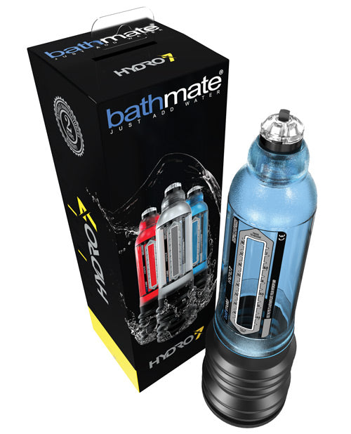 Bathmate HYDRO7 Hydropump Penis Pump Clear Or Blue For 5-7 Inches