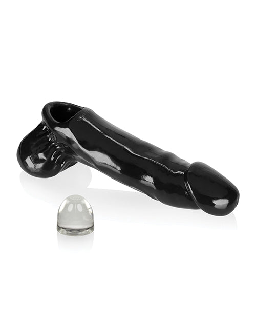 Oxballs Daddy 10 Inch Penis Sheath Black & Clear