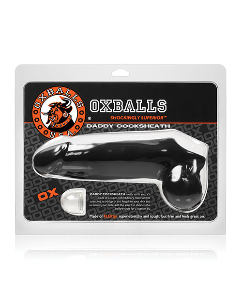 Oxballs Daddy 10 Inch Penis Sheath Black & Clear