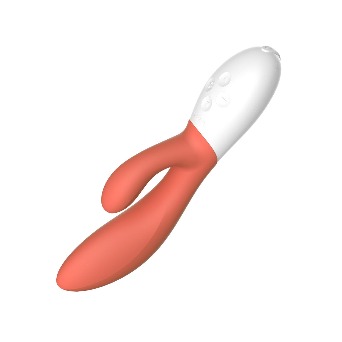 LELO Ina 3 Rabbit Vibrator - Coral Red