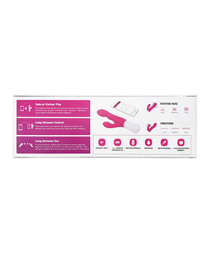 Lovense Nora Rotating Head Rabbit In Pink