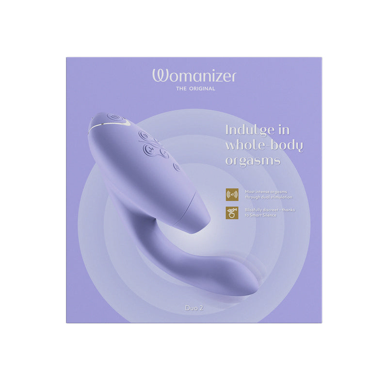 Womanizer Duo 2 Rabbit Vibrator - Lilac
