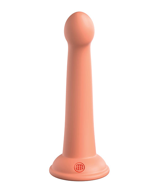 Dillio Platinum 6" Secret Explorer Silicone Dildo - Strap On Compatible
