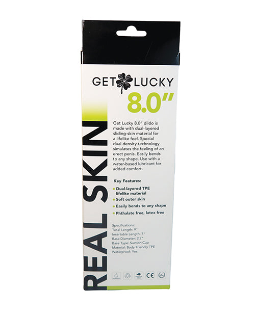 Get Lucky 8 Inch Real Skin Series