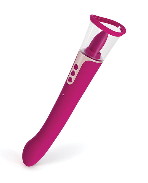 Succion Suction Pussy Pump - Sucking & Licking G-spot Vibrator - 3 Function