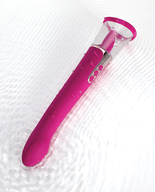 Succion Suction Pussy Pump - Sucking & Licking G-spot Vibrator - 3 Function
