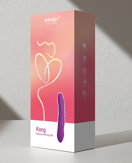 Kong 6 Inch Rotating Vibrating Dildo