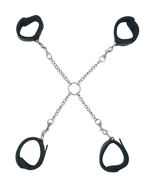 Punishment Hog Tie Ankle & Hand Cuffs