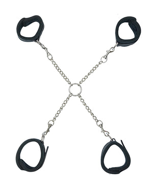 Punishment Hog Tie Ankle & Hand Cuffs