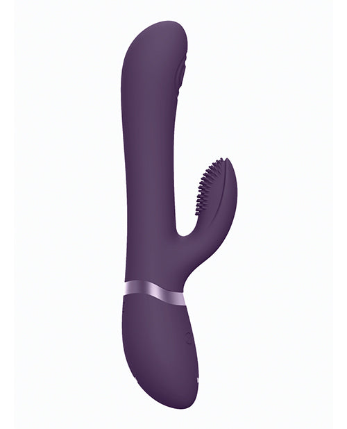 Shots Vive Etsu Pulse G-spot Rabbit W/interchangeable Clitoral Attachments In Purple