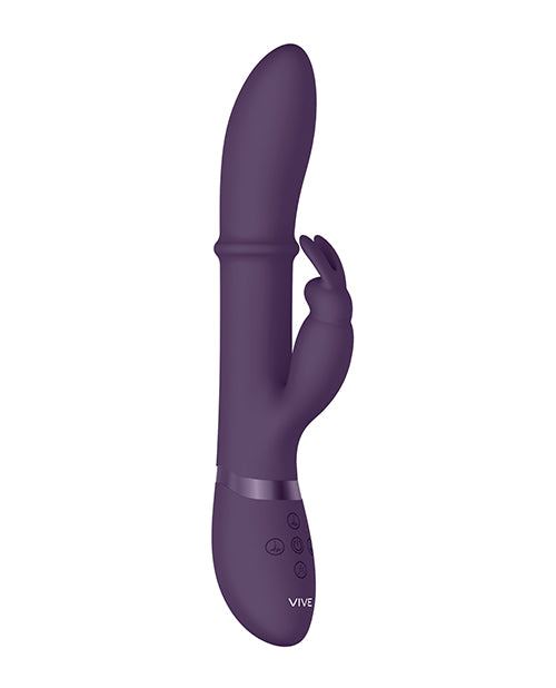 Shots Vive Halo Up & Down Ring G-spot Rabbit In Purple