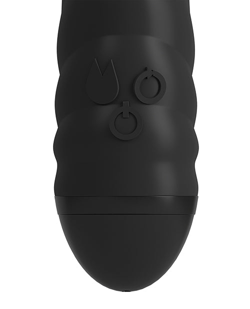 Adrien Lastic Twister Vibrating & Rotating Rabbit In Black