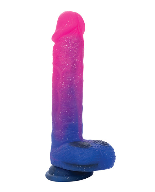 Naughty Bits Ombre Hombre Xl 8.5 Inch Vibrating Dildo