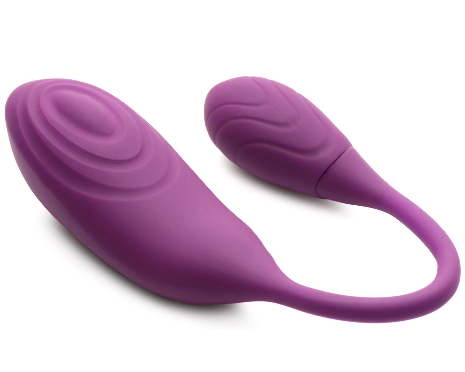 Slim Pulse 7x Pulsing Clit Stimulator and  Vibrating Egg - Purple