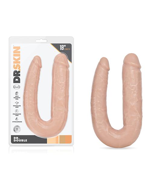 Blush Dr. Skin Dr. Double Dildo - Ivory 18 Inch