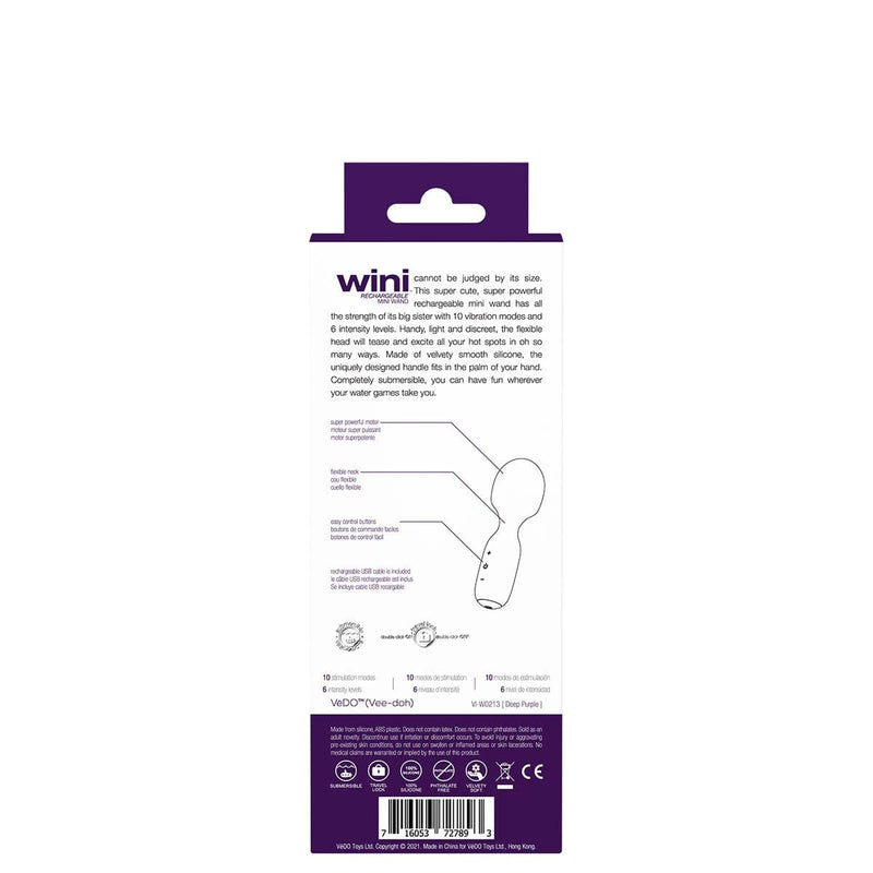 VeDO WINI Mini Wand - Purple