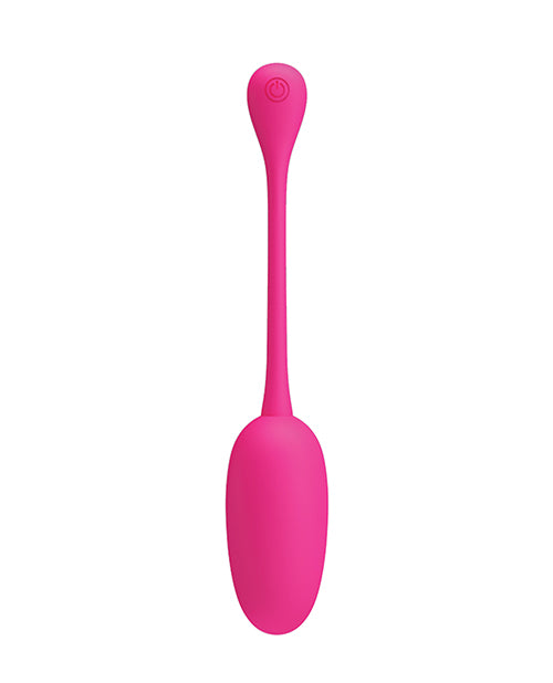 Pretty Love Kegel Remote Egg - Neon Pink