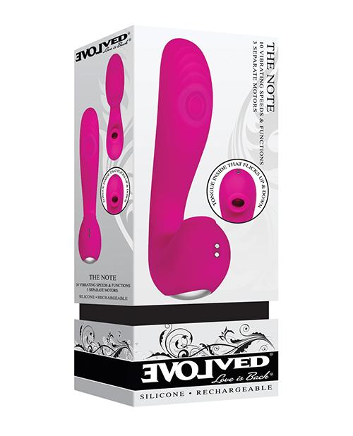 Evolved The Note Thumping & Licking Vibe- Pink