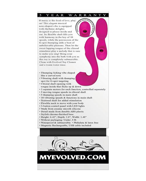Evolved The Note Thumping & Licking Vibe- Pink