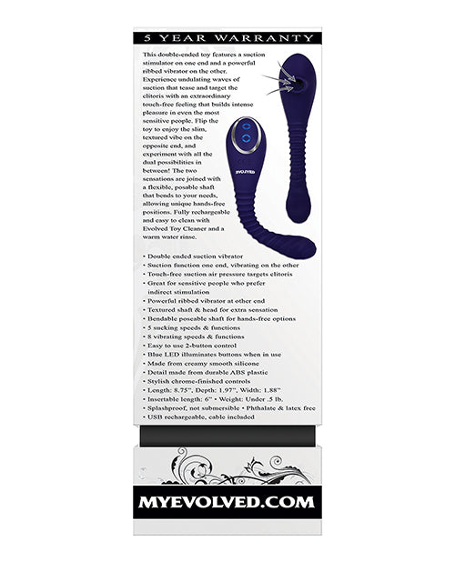 Evolved Bendable Sucker In Purple