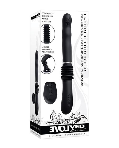Evolved G Force Thruster - Hand Held Thrusting Dildo -  Black