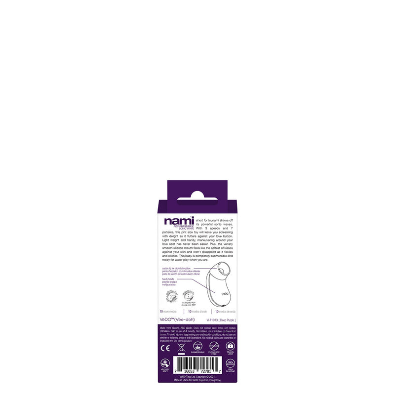 Vedo Nami Rechargeable Sonic Vibe