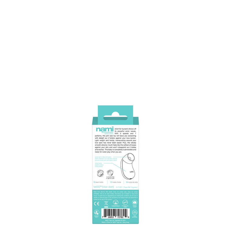 VeDO NAMI Sonic Vibe Clit Stimulator - Turquoise