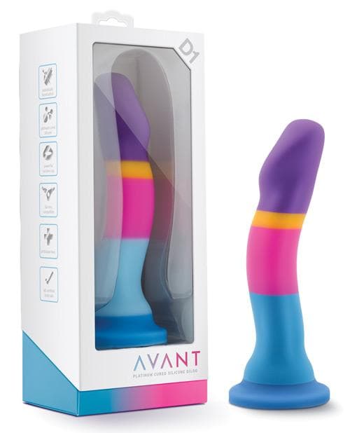Blush Avant D1 Silicone 7.5 Inch Dildo - Hot N Cool