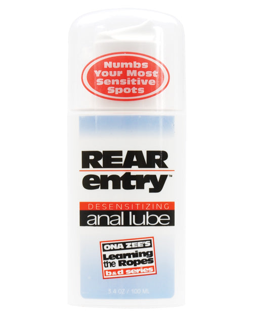 Rear Entry Desensitizing Anal Lube 1.5 oz - 3.5 oz