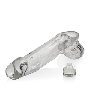 Oxballs Daddy 10 Inch Penis Sheath Black & Clear