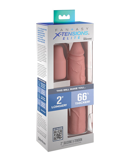 Fantasy X-tensions Elite 8 Inch Sleeve W/2 Inch Plug