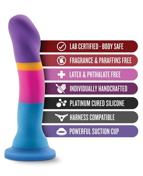 Blush Avant D1 Silicone 7.5 Inch Dildo - Hot N Cool