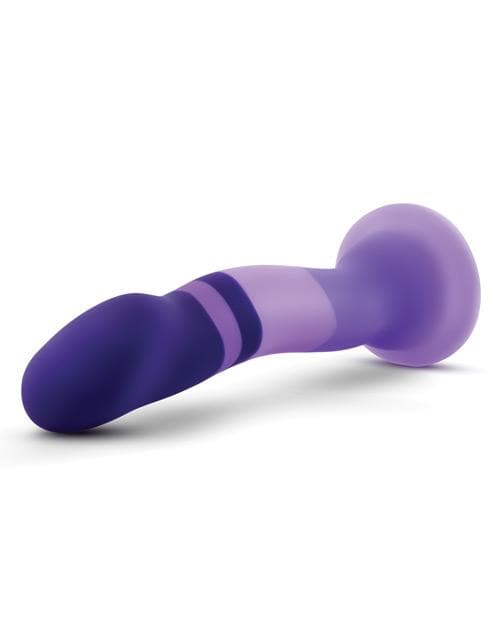 Blush Avant D2 Silicone Dildo Strap-On Compatible Purple Rain 7 Inch